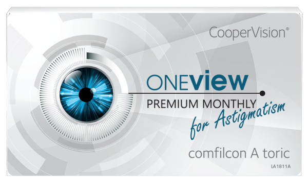 Контактные линзы One View PREMIUM for Astigmatism, 3 pk Контактные линзы One View PREMIUM for Astigmatism, 3 pk
