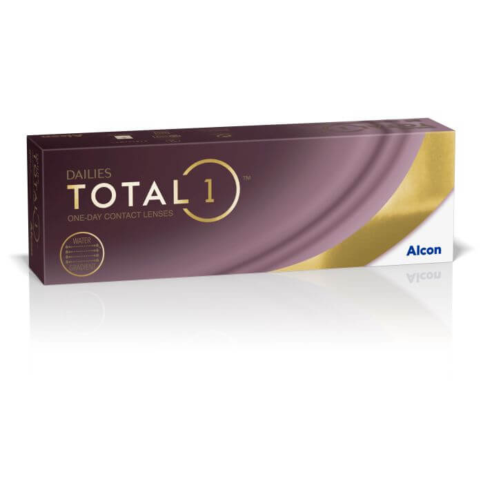 Контактные линзы Dailies Total 1, 30 pk