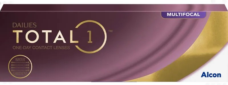 Контактные линзы Dailies Total 1 Multifocal, 30 pk