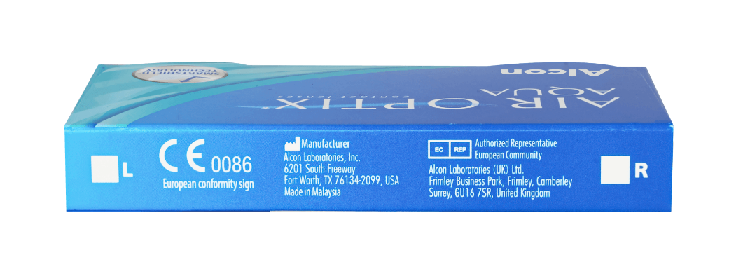 Контактные линзы Air Optix Aqua, 6 pk