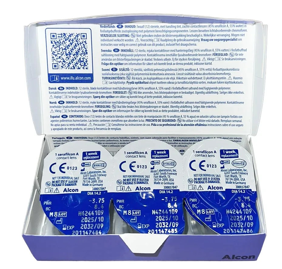Контактные линзы Precision 7, 12 pk